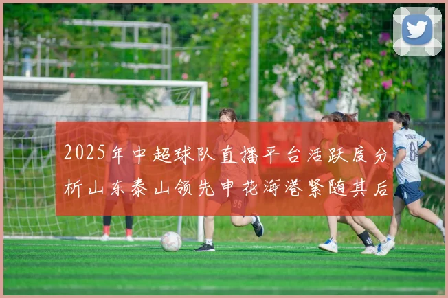2025年中超球队直播平台活跃度分析山东泰山领先申花海港紧随其后